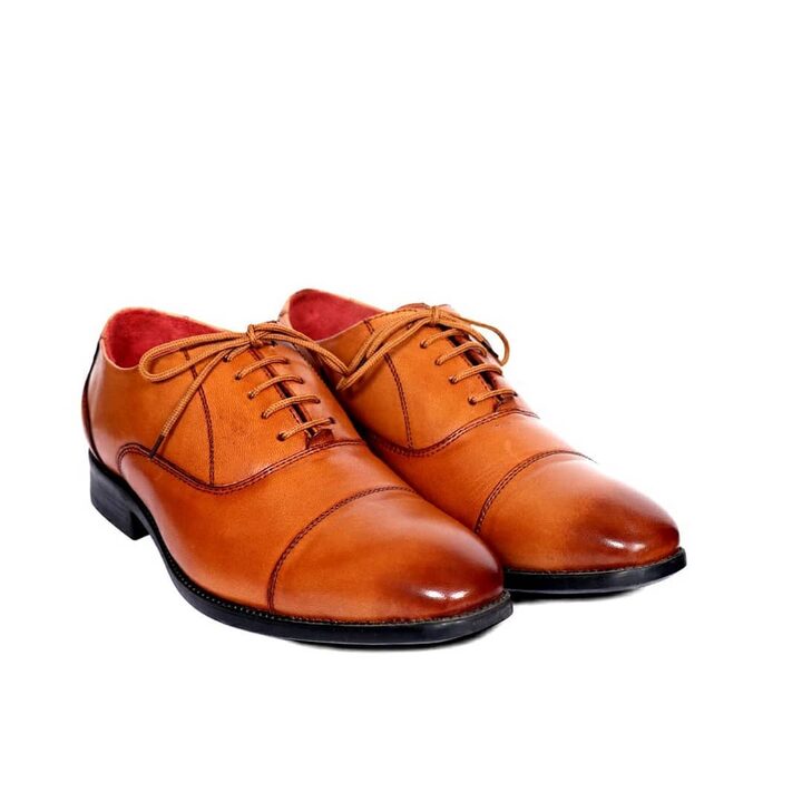 Leather shoe